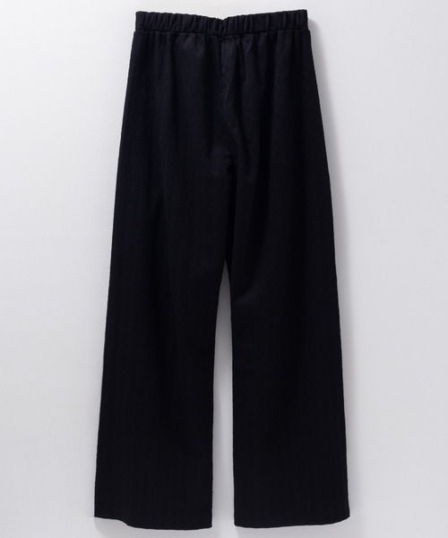 Howdy Marie（ハウディ―マリー）の「Howdy Marieカットジャガード セミワイドパンツ（その他パンツ・レディース・ブラック/ブラウン・M/L）」の16枚目の写真