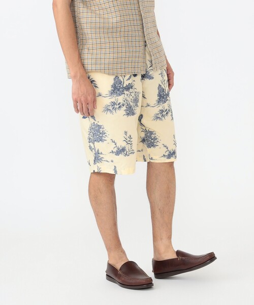 BEAMS PLUS(ビームスプラス)の「カット ジャカード イージー ショーツ(その他パンツ・メンズ・クリーム/ピンク・M/L/S)」の10枚目の写真