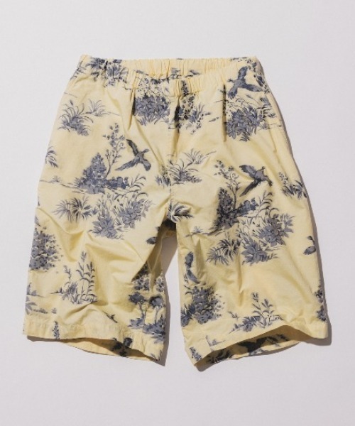BEAMS PLUS(ビームスプラス)の「カット ジャカード イージー ショーツ(その他パンツ・メンズ・クリーム/ピンク・M/L/S)」の2枚目の写真