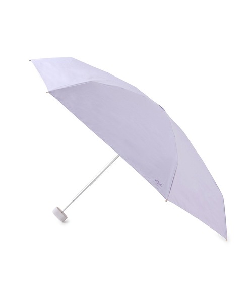 ROPE' PICNIC（ロペピクニック）の「☆【Wpc.】【晴雨兼用・遮光】ポシェットタイニー折りたたみ日傘 収納ポシェット付（折りたたみ傘・レディース・ラベンダー/ベージュ/ピンク・FREE）」の4枚目の写真