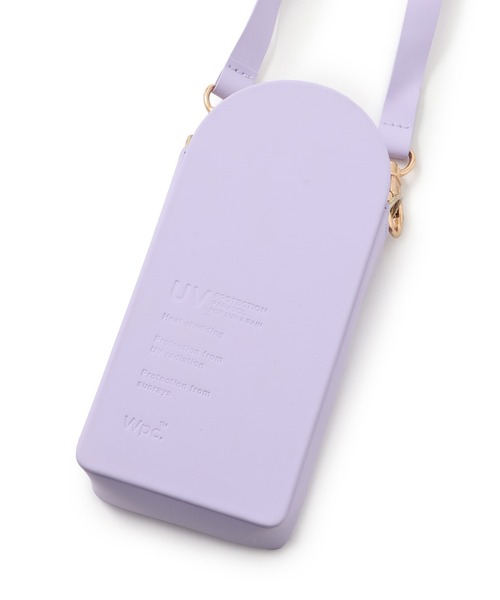 ROPE' PICNIC（ロペピクニック）の「☆【Wpc.】【晴雨兼用・遮光】ポシェットタイニー折りたたみ日傘 収納ポシェット付（折りたたみ傘・レディース・ラベンダー/ベージュ/ピンク・FREE）」の9枚目の写真