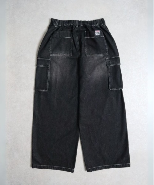 VISION STREET WEAR（ヴィジョンストリートウェア）の「【VISION STREET WEAR】「WEB限定」ヴィンテージカーゴパンツ（カーゴパンツ・メンズ・ブラック/ブルー・M/XL/L/S）」の5枚目の写真