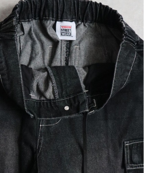 VISION STREET WEAR（ヴィジョンストリートウェア）の「【VISION STREET WEAR】「WEB限定」ヴィンテージカーゴパンツ（カーゴパンツ・メンズ・ブラック/ブルー・M/XL/L/S）」の7枚目の写真