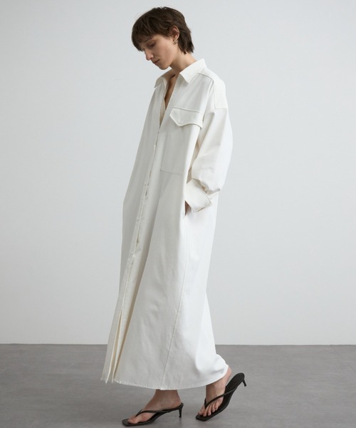 OXFORD SHIRT DRESS/オックスフォードシャツドレス（ワンピース