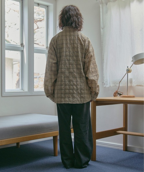 nuance button tie shirt / ニュアンスボタンタイシャツ（シャツ