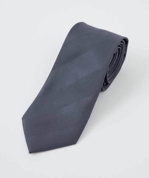 ABAHOUSE（アバハウス）の「【ウォッシャブル】シャドー レジメンタル ネクタイ（ネクタイ・メンズ・ブルー/ダークネイビー/ネイビー/グレイッシュブルー・フリー）」の3枚目の写真