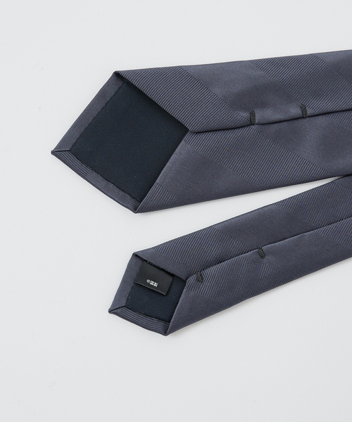ABAHOUSE（アバハウス）の「【ウォッシャブル】シャドー レジメンタル ネクタイ（ネクタイ・メンズ・ブルー/ダークネイビー/ネイビー/グレイッシュブルー・フリー）」の7枚目の写真