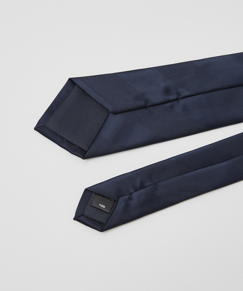 ABAHOUSE（アバハウス）の「【ウォッシャブル】シャドー レジメンタル ネクタイ（ネクタイ・メンズ・ブルー/ダークネイビー/ネイビー/グレイッシュブルー・フリー）」の11枚目の写真