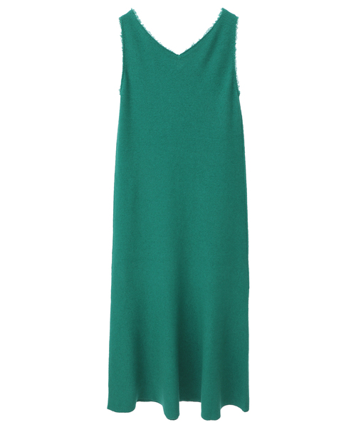 martinique(マルティニーク)の「ドライブークレーワンピース(ワンピース・レディース・グリーン/ブラック・FREE)」の3枚目の写真