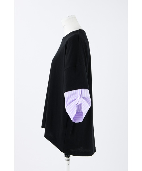 天竺シャツレイヤード Tシャツ（Tシャツ/カットソー）｜ENFOLD