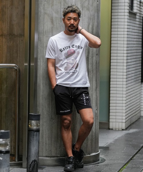 adamsJUGGLER(アダムスジャグラー)の「スパークリングベアーティー(Tシャツ/カットソー・メンズ・ホワイト/ブラック・S/M/L/XL/XXL)」の6枚目の写真
