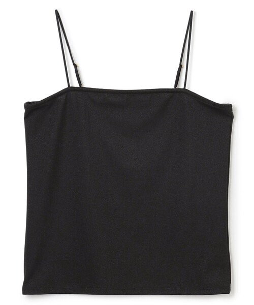 UNFILO(アンフィーロ)の「ラメストレッチ キャミソール(キャミソール・レディース・シルバー系/ブラック系・SMALL/MEDIUM)」の2枚目の写真