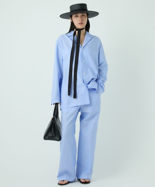 Chaos（カオス）の「Chaos(カオス)/パジャマパンツ　◆セットアップ可◆（その他パンツ・レディース・ベージュ/サックスブルー・FREE）」の3枚目の写真