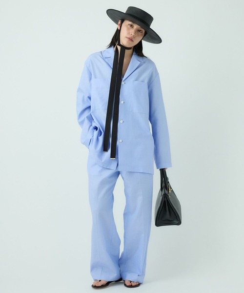 Chaos（カオス）の「Chaos(カオス)/パジャマパンツ　◆セットアップ可◆（その他パンツ・レディース・ベージュ/サックスブルー・FREE）」の4枚目の写真