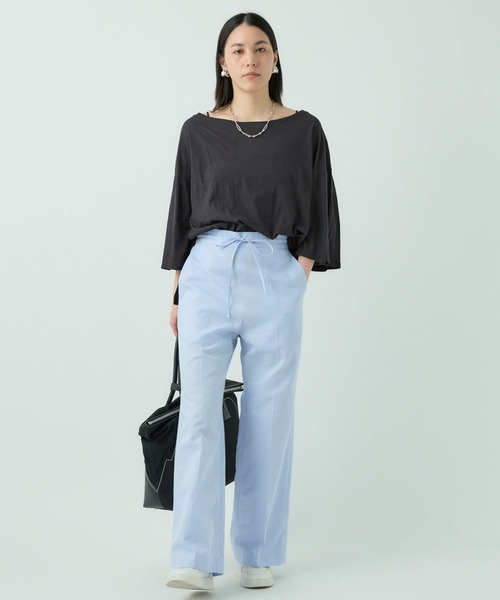 Chaos（カオス）の「Chaos(カオス)/パジャマパンツ　◆セットアップ可◆（その他パンツ・レディース・ベージュ/サックスブルー・FREE）」の6枚目の写真