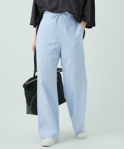 Chaos（カオス）の「Chaos(カオス)/パジャマパンツ　◆セットアップ可◆（その他パンツ・レディース・ベージュ/サックスブルー・FREE）」の12枚目の写真