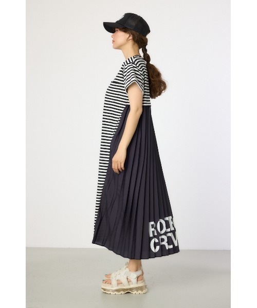 RODEO CROWNS WIDE BOWL(ロデオクラウンズワイドボウル)の「バックプリーツマキシワンピース(ワンピース・レディース・ブラック/カーキ/ブラック系その他・FREE)」の13枚目の写真