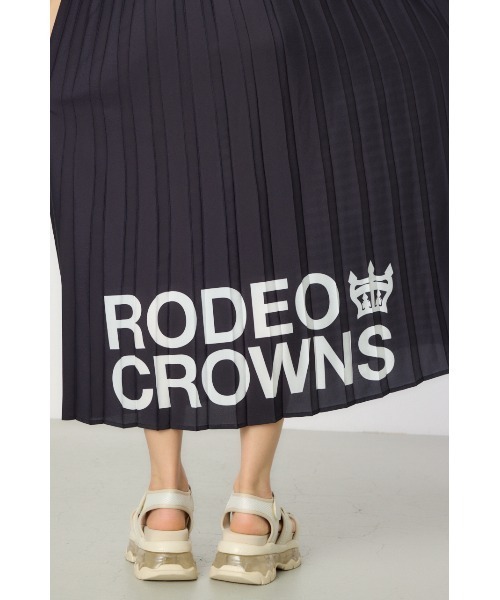 RODEO CROWNS WIDE BOWL(ロデオクラウンズワイドボウル)の「バックプリーツマキシワンピース(ワンピース・レディース・ブラック/カーキ/ブラック系その他・FREE)」の20枚目の写真