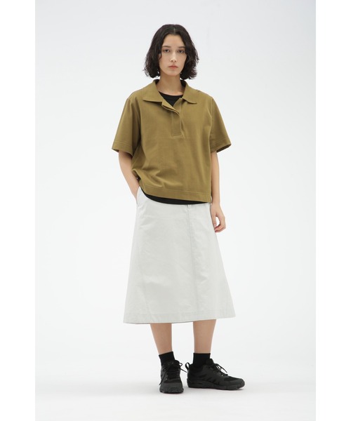 セール】ORGANIC COTTON PIQUE（Tシャツ/カットソー）｜MARGARET