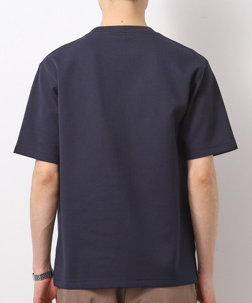 THE SHOP TK （ザ ショップ ティーケー ）の「ダブルフェイス半袖Tシャツ　洗濯機OK（Tシャツ/カットソー・メンズ・ライトグレー/ネイビー/ブラウン系その他・02/03/04）」の18枚目の写真
