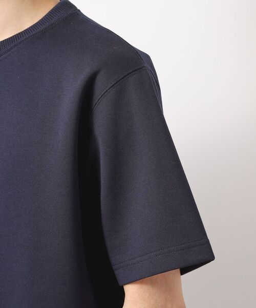 THE SHOP TK （ザ ショップ ティーケー ）の「ダブルフェイス半袖Tシャツ　洗濯機OK（Tシャツ/カットソー・メンズ・ライトグレー/ネイビー/ブラウン系その他・02/03/04）」の20枚目の写真