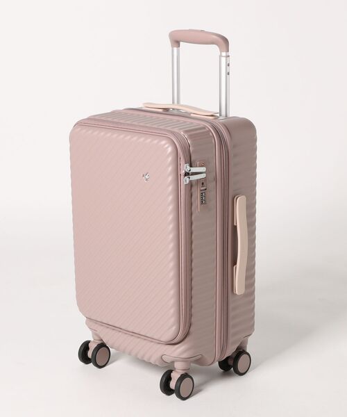 SAC'S BARJean(サックスバージーン)の「【HaNT/ハント】 ココント キャリーケース トランクタイプ 36L(44L)(スーツケース/キャリーバッグ・レディース・ピンク系その他/イエロー系その他/オリーブ/ブラック/ネイビー/パープル系その他・FREE)」の6枚目の写真