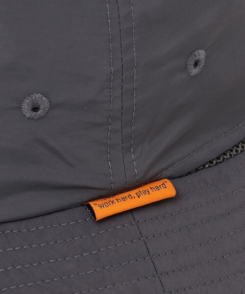 SHIPS any(シップス エニィ)の「SHIPS any:〈UVカット/撥水加工/遮熱〉サーマル バリア サファリ ハット 26SS◆(ハット・メンズ・ブラック/ダークグレー/ベージュ/ナチュラル・ONE SIZE)」の13枚目の写真