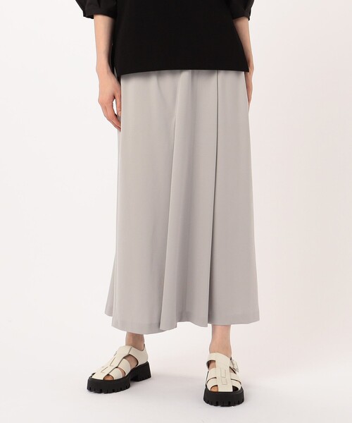 Gabardine K.T（ギャバジンケーティー）の「【セットアップ対応】綿混モクロディデザインタイトスカート（スカート・レディース・ネイビー/ライトグレー・9号）」の15枚目の写真