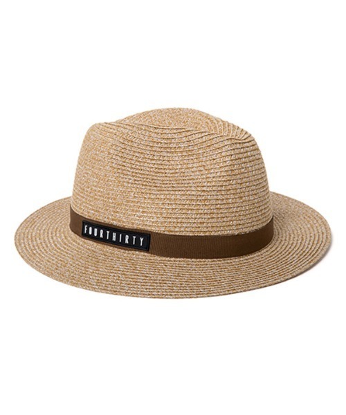 430（フォーサーティ）の「mko12825- HW BIG HAT 中折れハット（ハット・メンズ・ブラック/ライトベージュ/ベージュ/ネイビー/ベージュ系その他・FREE）」の3枚目の写真