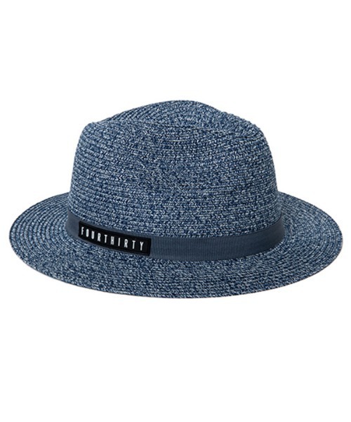 430（フォーサーティ）の「mko12825- HW BIG HAT 中折れハット（ハット・メンズ・ブラック/ライトベージュ/ベージュ/ネイビー/ベージュ系その他・FREE）」の5枚目の写真