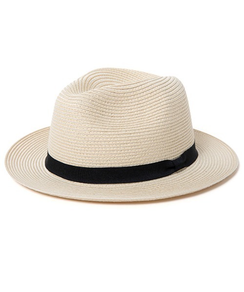 430（フォーサーティ）の「mko12825- HW BIG HAT 中折れハット（ハット・メンズ・ブラック/ライトベージュ/ベージュ/ネイビー/ベージュ系その他・FREE）」の11枚目の写真