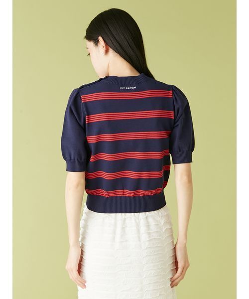 最終値下げ【LILY BROWN×MARY QUANT】ジャガードニットトップス LILY BROWN×MARY QUANT】ジャガードニットトップス（ニット