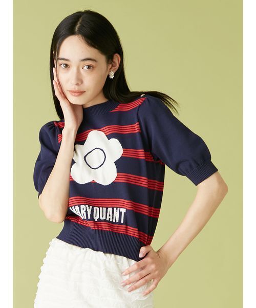 LILY BROWN×MARY QUANT】ジャガードニット LILY BROWN×MARY QUANT】ジャガードニット(ニット)｜トップス