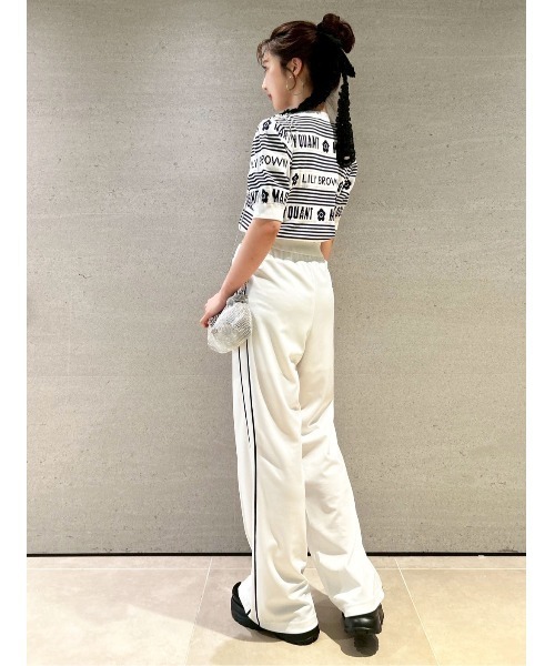 LILY BROWN（リリーブラウン）の「【LILY BROWN×MARY QUANT】ジャガードニットトップス（ニット/セーター・レディース・ホワイト/ネイビー/ターコイズブルー/その他・FREE）」の9枚目の写真