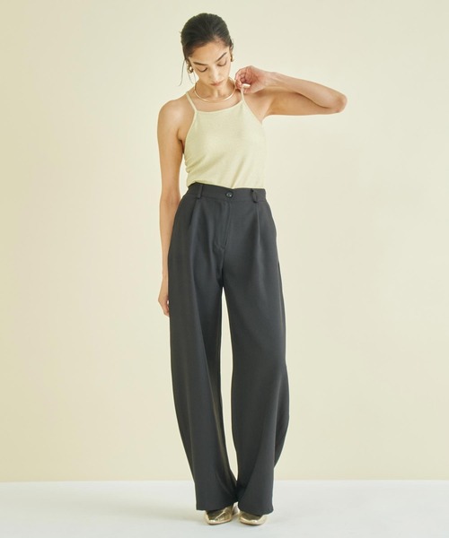 Settimissimo（セッティミッシモ）の「パット付き バッククロス グリッター キャミソール（キャミソール・レディース・ゴールド/ブラウン/オフホワイト・FREE）」の20枚目の写真