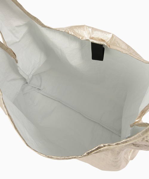 LAZY SUSAN（レイジースーザン）の「エコバッグ　グリッタースターＬＳ大（エコバッグ/サブバッグ・レディース・シルバー/ゴールド・FREE）」の8枚目の写真