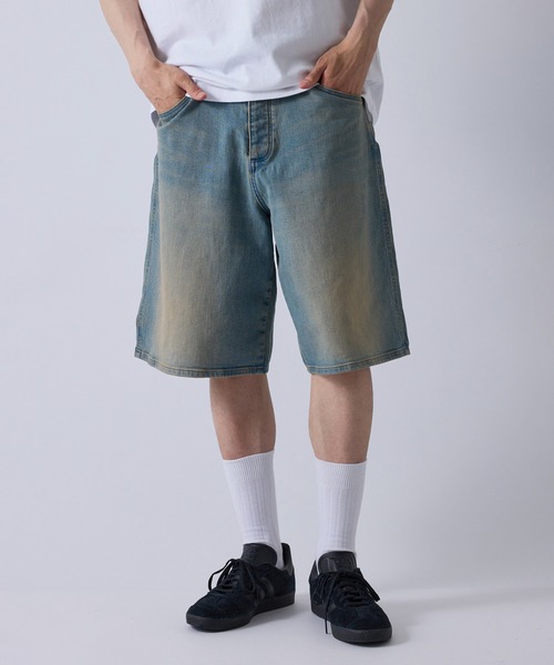 Wrangler 別注パンツ Wrangler meet j.n.r.d】別注/バギーショーツ（デニムパンツ