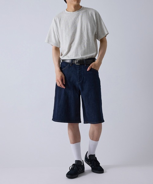 ると　デニム　バギーショーツ FIRST DOWN（ファーストダウン） ジーンズ 11.5oz デニム バギー