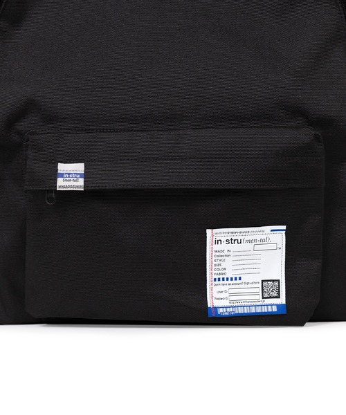 In・stru(men-tal).(インストルメンタル)の「Backpack Large(バックパック/リュック・メンズ・ブラック・FREE)」の5枚目の写真