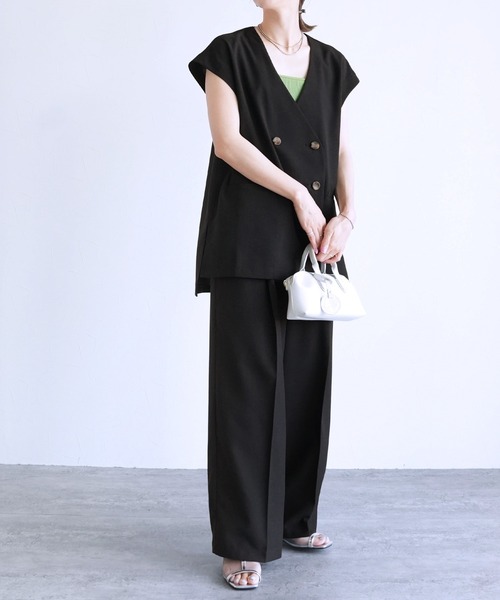 reca（レカ）の「ビンテージワッシャーパンツ（その他パンツ・レディース・アイボリー/ブラック/モカ・M/L）」の10枚目の写真