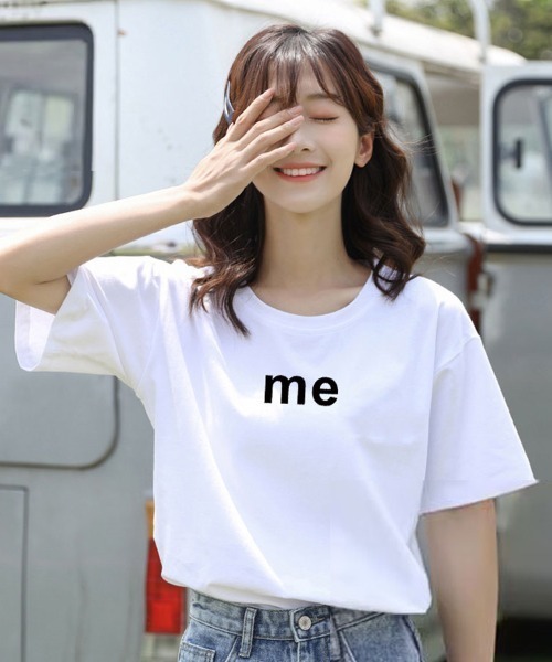 shoppinggo(ショッピングゴー)の「夏服 tシャツ ハート 半袖(Tシャツ/カットソー・レディース・ホワイト/ホワイト系その他・M)」の3枚目の写真