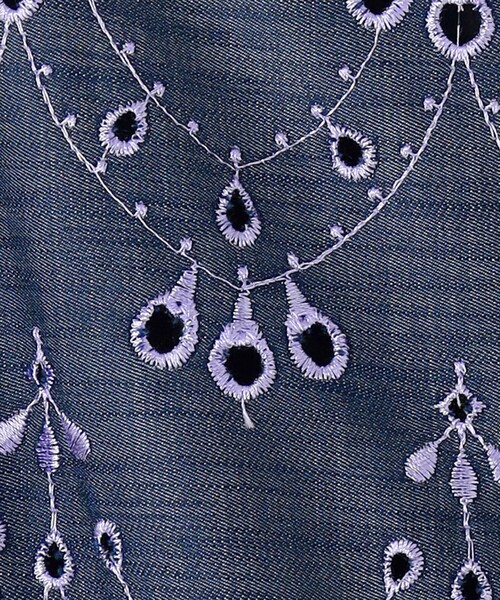 TOCCA（トッカ）の「PEACOCK TAIL LACE ドレス（ワンピース・レディース・ライラック系7/ネイビー系7・0/2/4/6）」の20枚目の写真