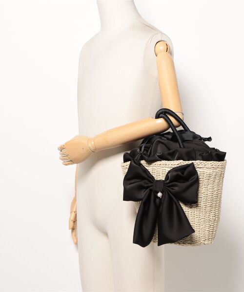 axes femme リボン かごバッグ リボンカゴバッグ | レディース服・レディースファッションなら