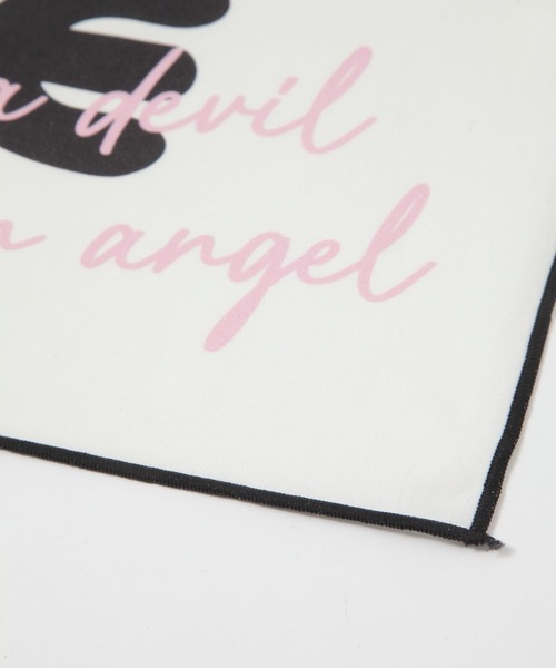 LEPSIM（レプシィム）の「【珈琲美学アベ×LEPSIM】ハンカチ　451451（ハンカチ/ハンドタオル・レディース・オフホワイト/キャメル・ONE SIZE）」の10枚目の写真