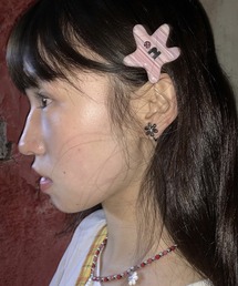 MEMECLE（メメクル）の「【 MEMECLE / メメクル 】ヒトデ カラー ヘアクリップ（バレッタ/ヘアクリップ）」