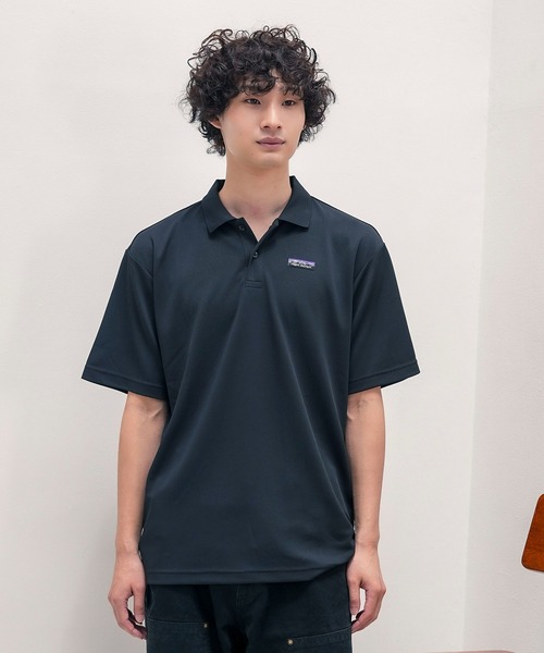 paranoid ポロシャツレア MAISON KITSUNE メゾンキツネ ポロシャツ BOLD FOX HEAD PATCH