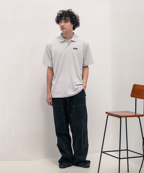ragged mountain(ラギットマウンテン)の「【RAGGED MOUNTAIN:ラギットマウンテン】汗染み防止 透け防止 鹿の子 ポロシャツ(ポロシャツ・メンズ・ネイビー/ブラック/グレー・X-LARGE/MEDIUM/LARGE)」の20枚目の写真