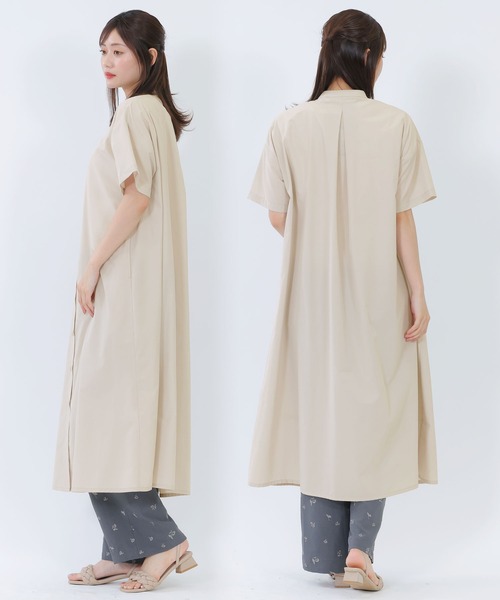 新品タグ付き　マリークワント　ワンピース　デイジー　半袖 MARY QUANT シャツワンピース マリークワント mary quant