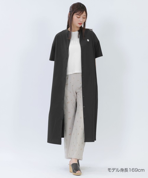 国内配送★MARY QUANT★デイジー刺繍ドライタッチ ワンピース セール】デイジー刺繍ドライタッチ ワンピース（ワンピース