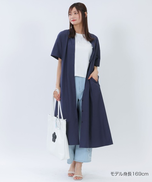 未使用●MARY QUANT クロッシェ デイジー ハンドメイド ワンピース セール】デイジー刺繍ドライタッチ ワンピース（ワンピース